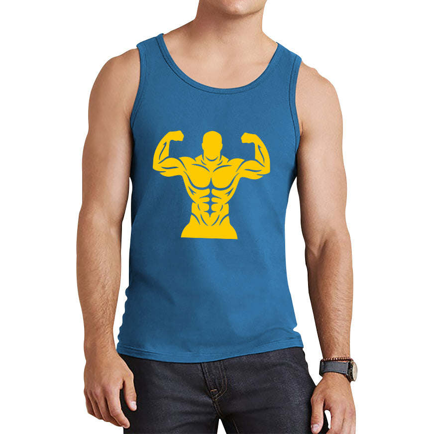 Muscle Bodybuilding Six Pack Abs Gym Fitness Workout Bodybuilding Abdominis Muscle Body Flexing Tank Top