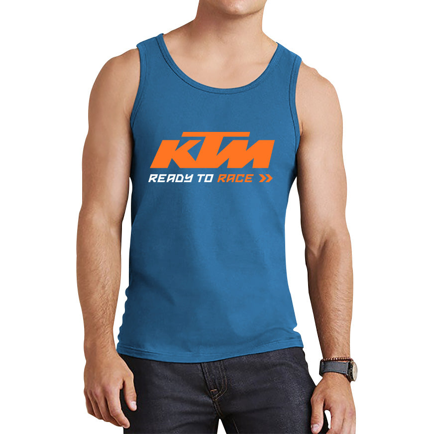 KTM Ready To Race KTM Racing Logo Motorcycle KTM Motorcycle Dirt Bike Quad Ready Race KTM Lovers Tank Top