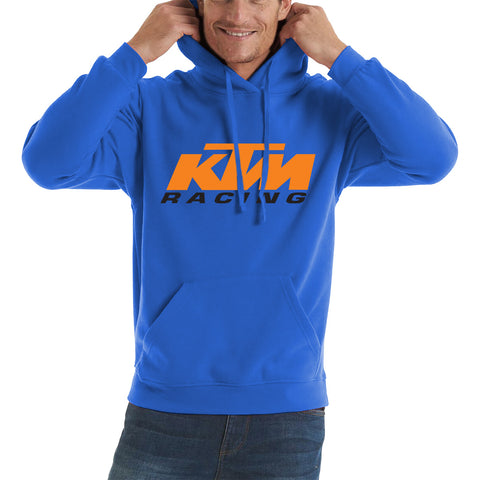 KTM Racing KTM MotoGP Racing Team Motorcycle Racing Sports Bike Street Rider Motorbike Lover KTM Lovers Unisex Hoodie