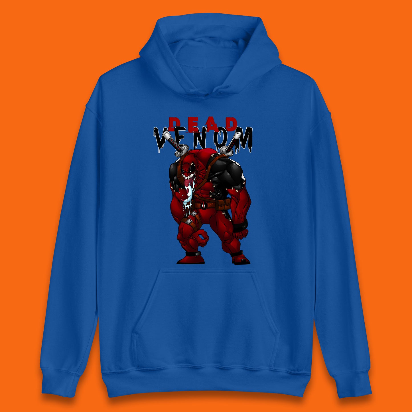 Marvel Contest Of Champions Venompool Marvel Comics Superhero Deadpool Marvel Universe Character Dead Venom Unisex Hoodie