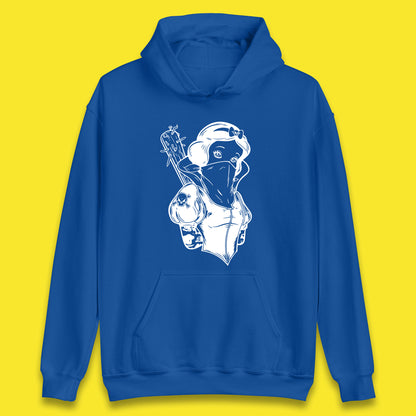 Not So Snow White Twisted Rock Parody Disney Princess Gangster Skull Tattoo Punk Princess Tattooed Emo Alice In A Jack Unisex Hoodie