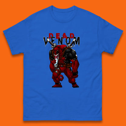 Marvel Contest Of Champions Venompool Marvel Comics Superhero Deadpool Marvel Universe Character Dead Venom Mens Tee Top