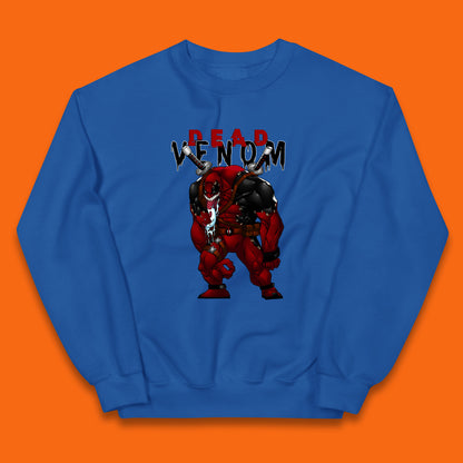 Marvel Contest Of Champions Venompool Marvel Comics Superhero Deadpool Marvel Universe Character Dead Venom Kids Jumper