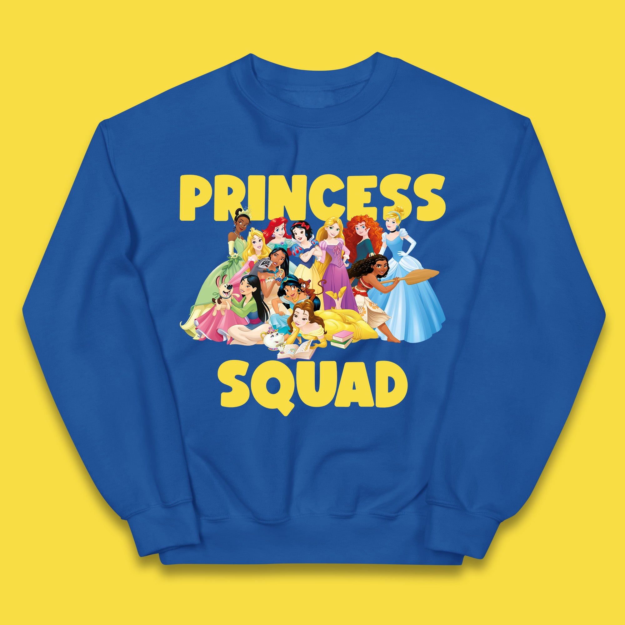 Disney Princess Squad Disney Snow White Cinderella Jasmine Disney Princess Group Disney Trip Disney World Kids Jumper