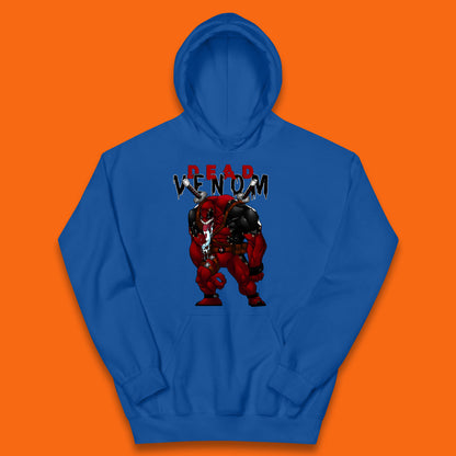 Marvel Contest Of Champions Venompool Marvel Comics Superhero Deadpool Marvel Universe Character Dead Venom Kids Hoodie