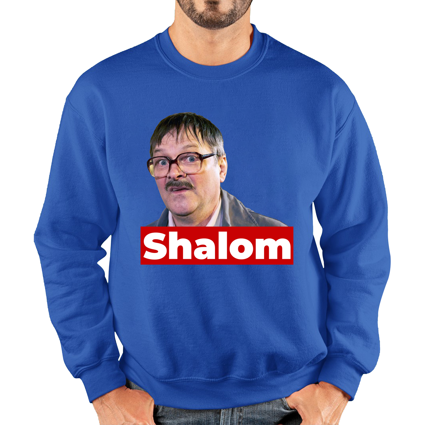 Shalom Jackie Friday Night Dinner Funny Gift Retro Unisex Sweatshirt