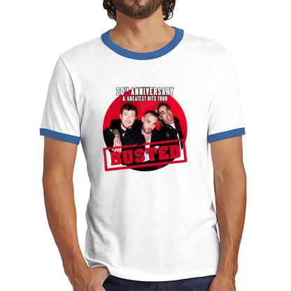 Busted Are Back To Celebrate Their 20th Anniversary Musician Band Busted Singers Ringer T Shirt