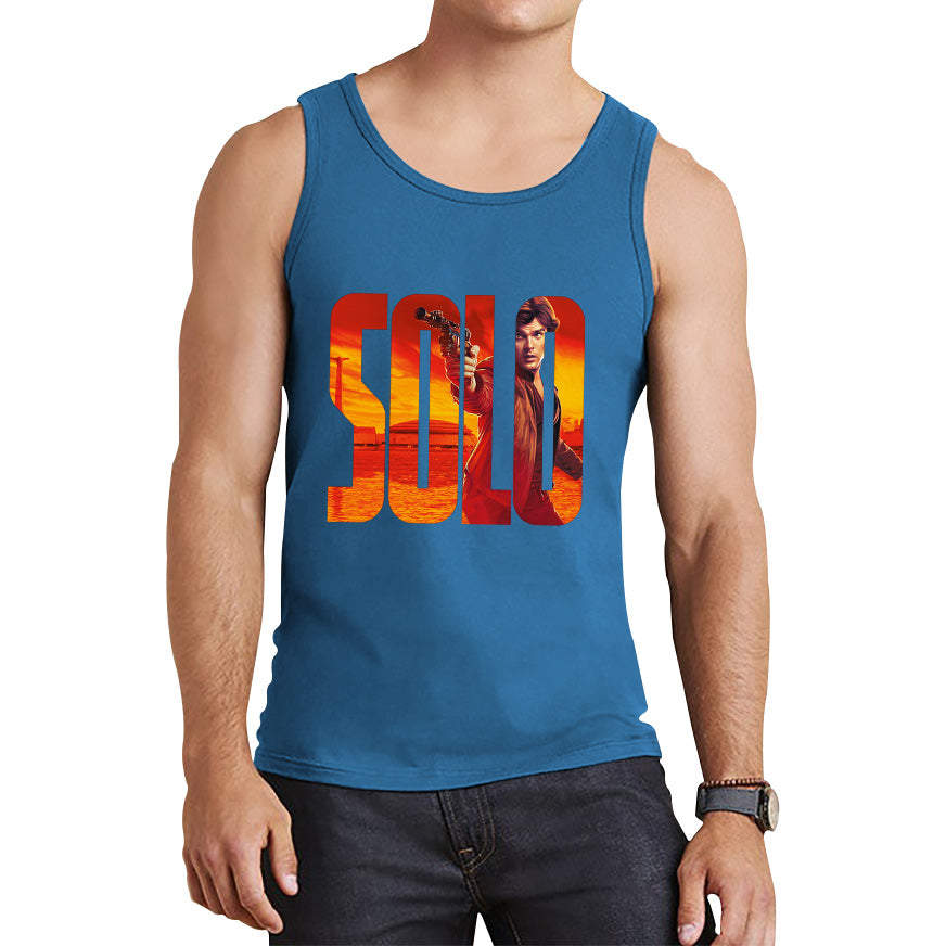 Han Solo Star Wars Fictional Character Solo A Star Wars Story Sci-fi Action Adventure Movie Star Wars Databank Tank Top