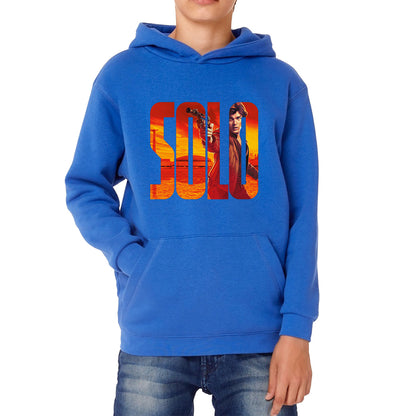 Han Solo Star Wars Fictional Character Solo A Star Wars Story Sci-fi Action Adventure Movie Star Wars Databank Kids Hoodie