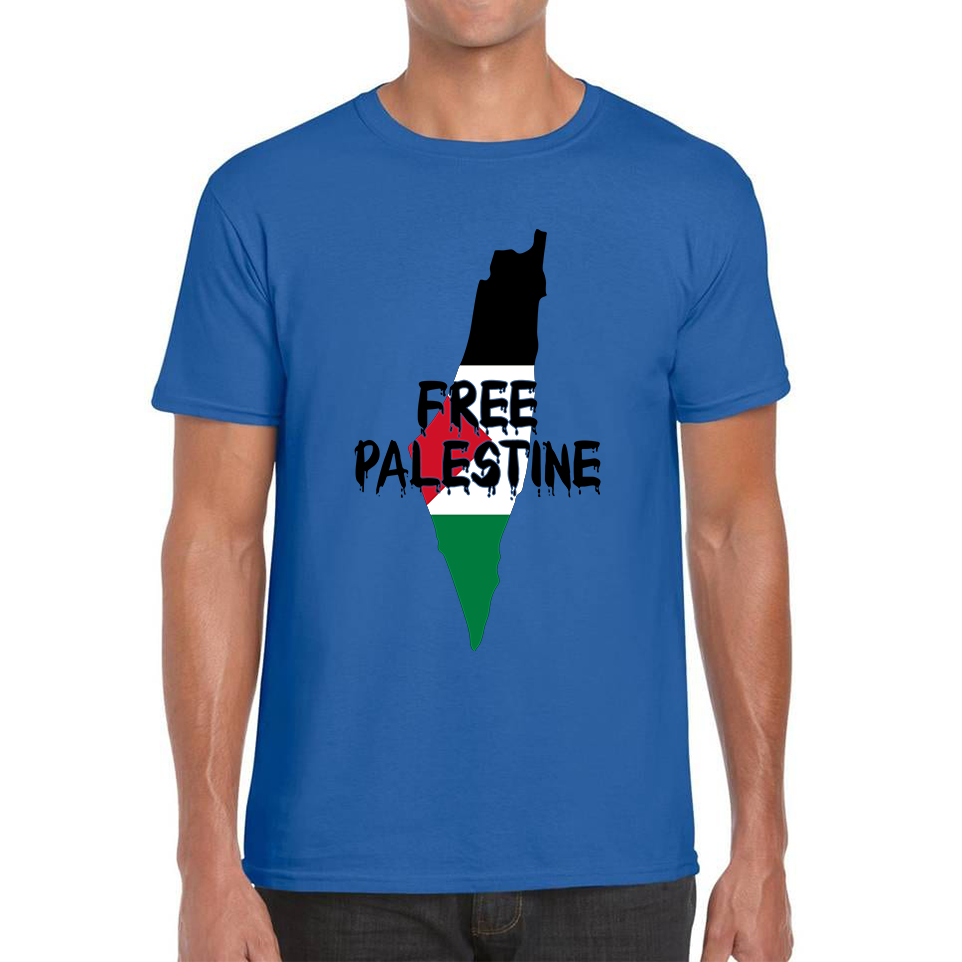 Free Palestine Stand With Palestine Muslim Lives Matter End Israeli Occupation Freedom Mens Tee Top