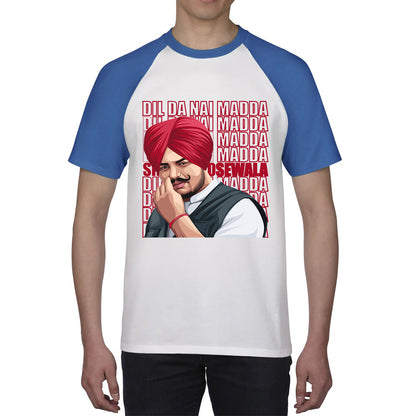 Dil Da Nai Madda Sidhu Moose Wala Legend Punjabi Indian Singer Tribute To Legend Baseball T Shirt