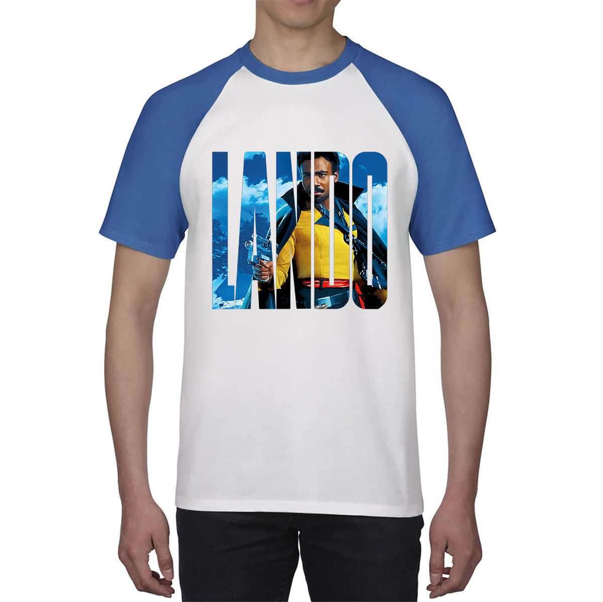 Lando Calrissian Star Wars Fictional Character Solo A Star Wars Story Sci-fi Action Adventure Movie Landonis Balthazar Calrissian III Baseball T Shirt