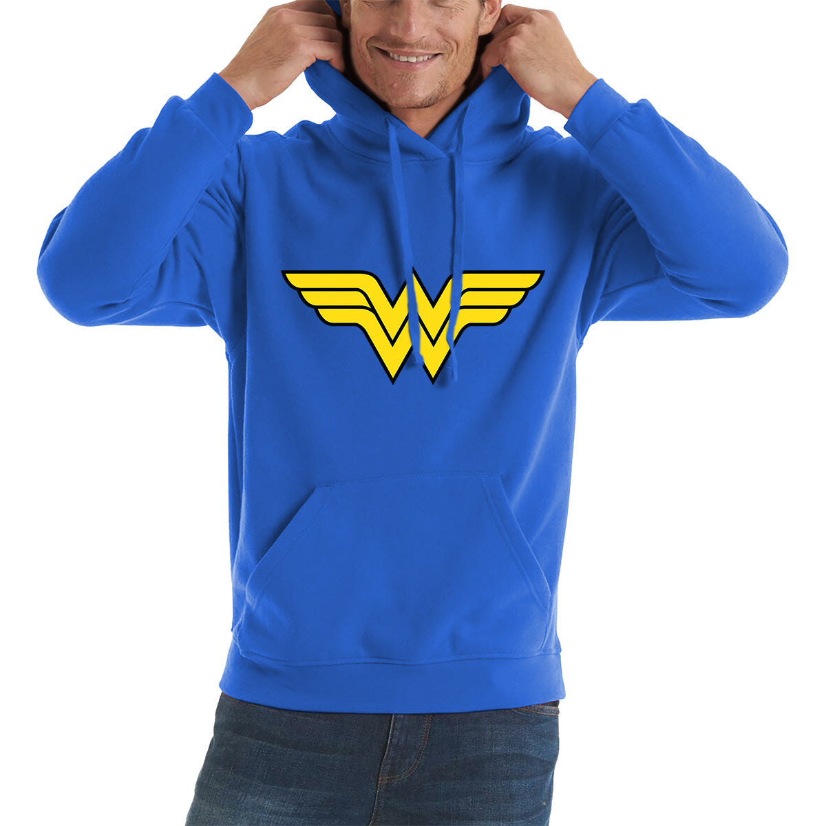 Wonder Woman Logo Superhero Wonder Girl Super Woman Comic Book Character Unisex Hoodie