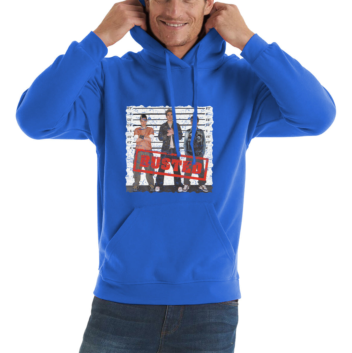 Busted Debut Studio Album By Busted Busted English Pop Punk Band Busted 20th Anniversary Unisex Hoodie