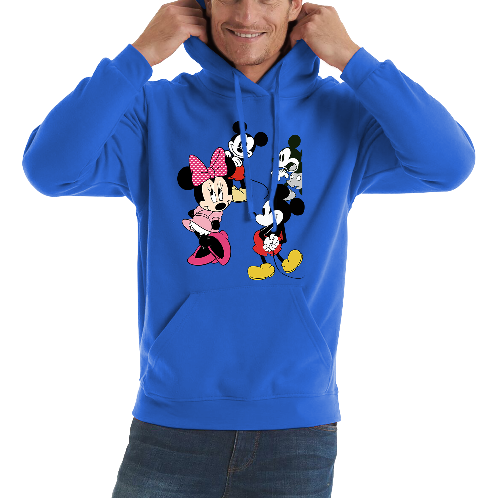 Disney Mickey & Minnie Mouse Disneyland Cartoon Characters Disney World Walt Disney Unisex Hoodie