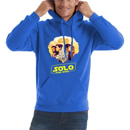 Star Wars Solo Chewie Lando Qira Characters Solo A Star Wars Story Sci-fi Action Adventure Movie Galaxy's Edge Trip Unisex Hoodie