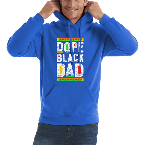 Dope Black Dad Fathers Day Life Lessons Learnings Unisex Hoodie