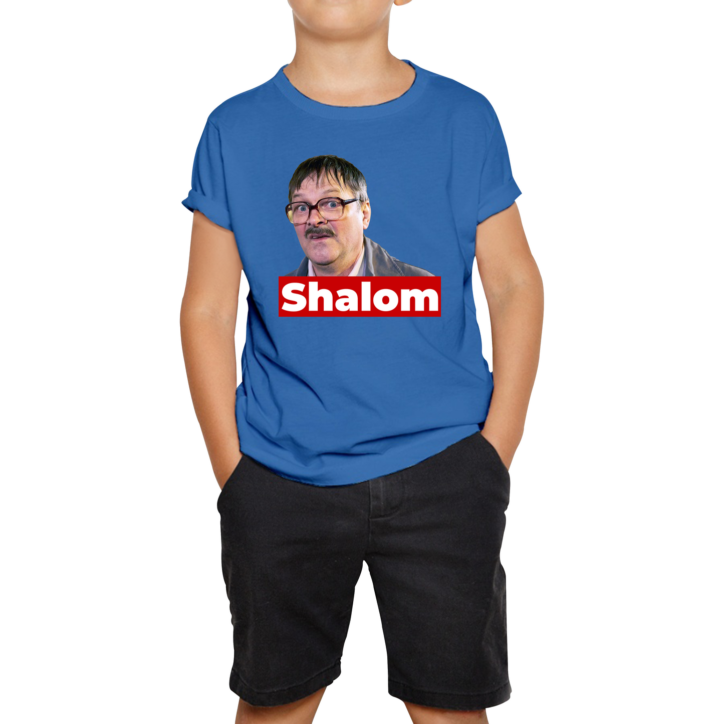 Shalom Jackie Friday Night Dinner Funny Gift Retro Kids Tee