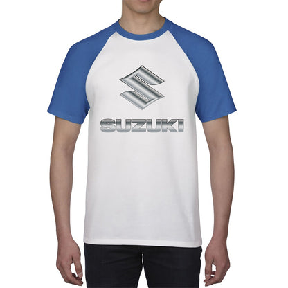 Suzuki Motorcycle Logo Dynamic Riding Suzuki Motorsports Suzuki Motorcycle Motocross Bike Racing Baseball T Shirt