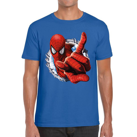 Spiderman Logo No Way Home Avengers Marvel Character Superhero Mens Tee Top
