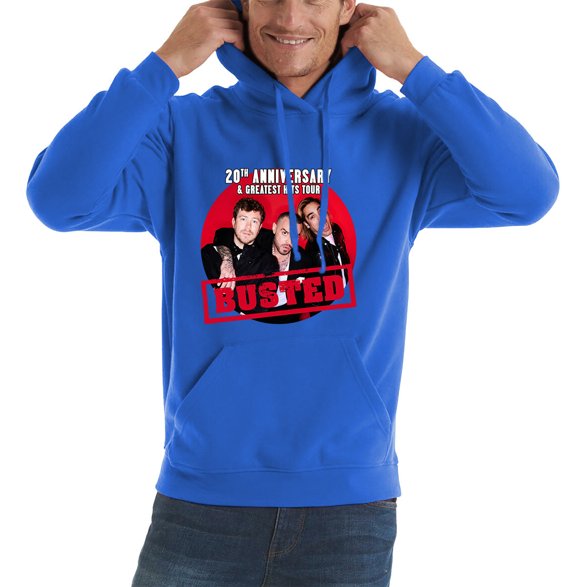 Busted Are Back To Celebrate Their 20th Anniversary Musician Band Busted Singers Unisex Hoodie