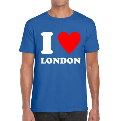 I Love London Capital of England Country Love Souvenir Great Britain Mens Tee Top
