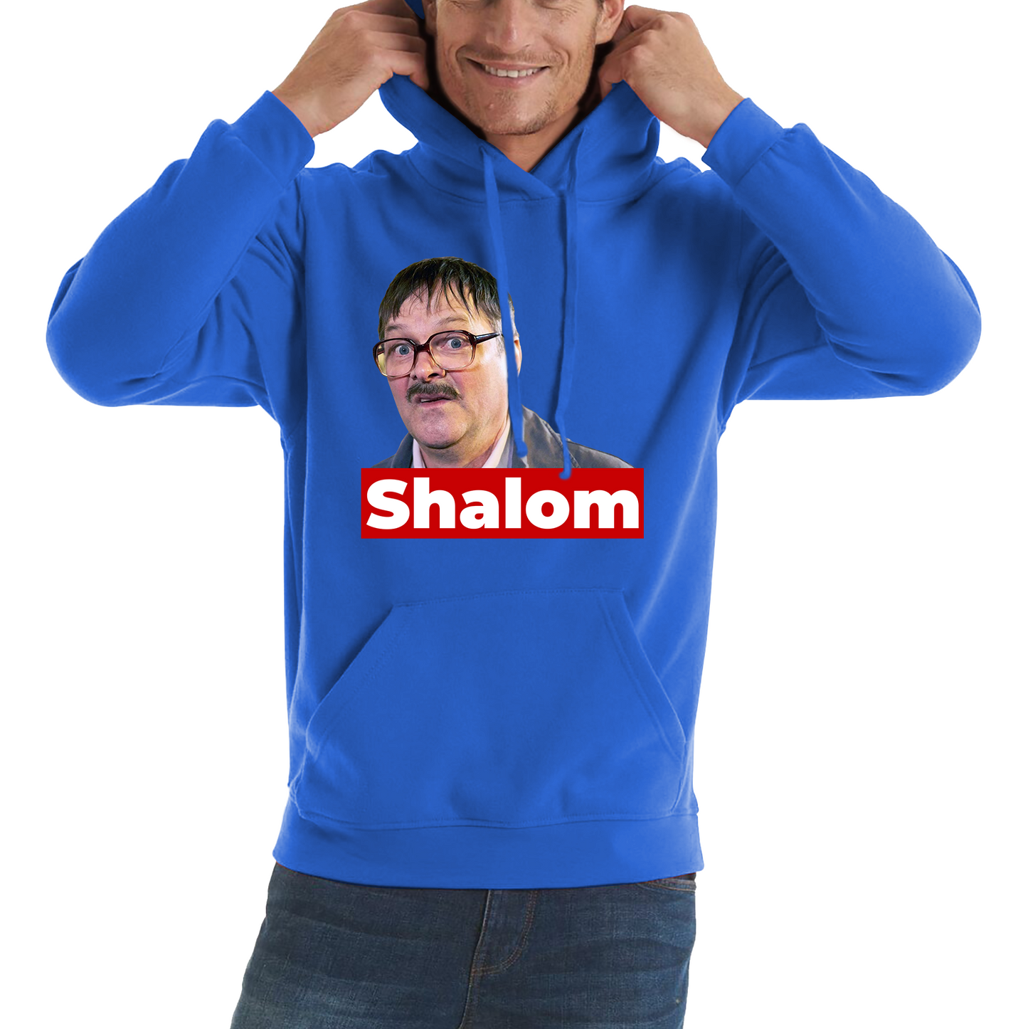 Shalom Jackie Friday Night Dinner Funny Gift Retro Unisex Hoodie