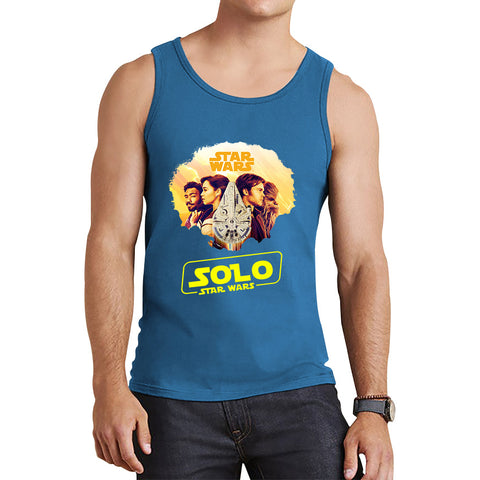 Star Wars Solo Chewie Lando Qira Characters Solo A Star Wars Story Sci-fi Action Adventure Movie Galaxy's Edge Trip Tank Top