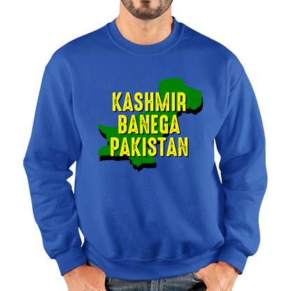 Kashmir Banega Pakistan Stand With Kashmir Sweatshirt