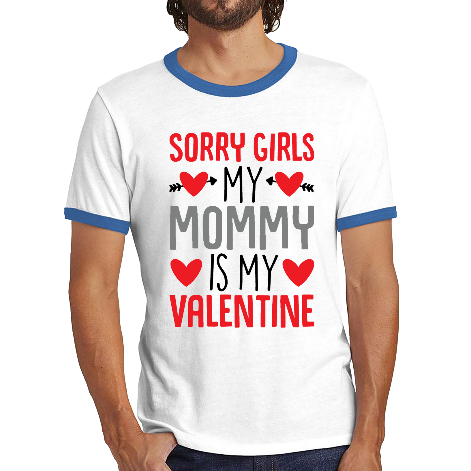 Valentines Day Ringer Shirt
