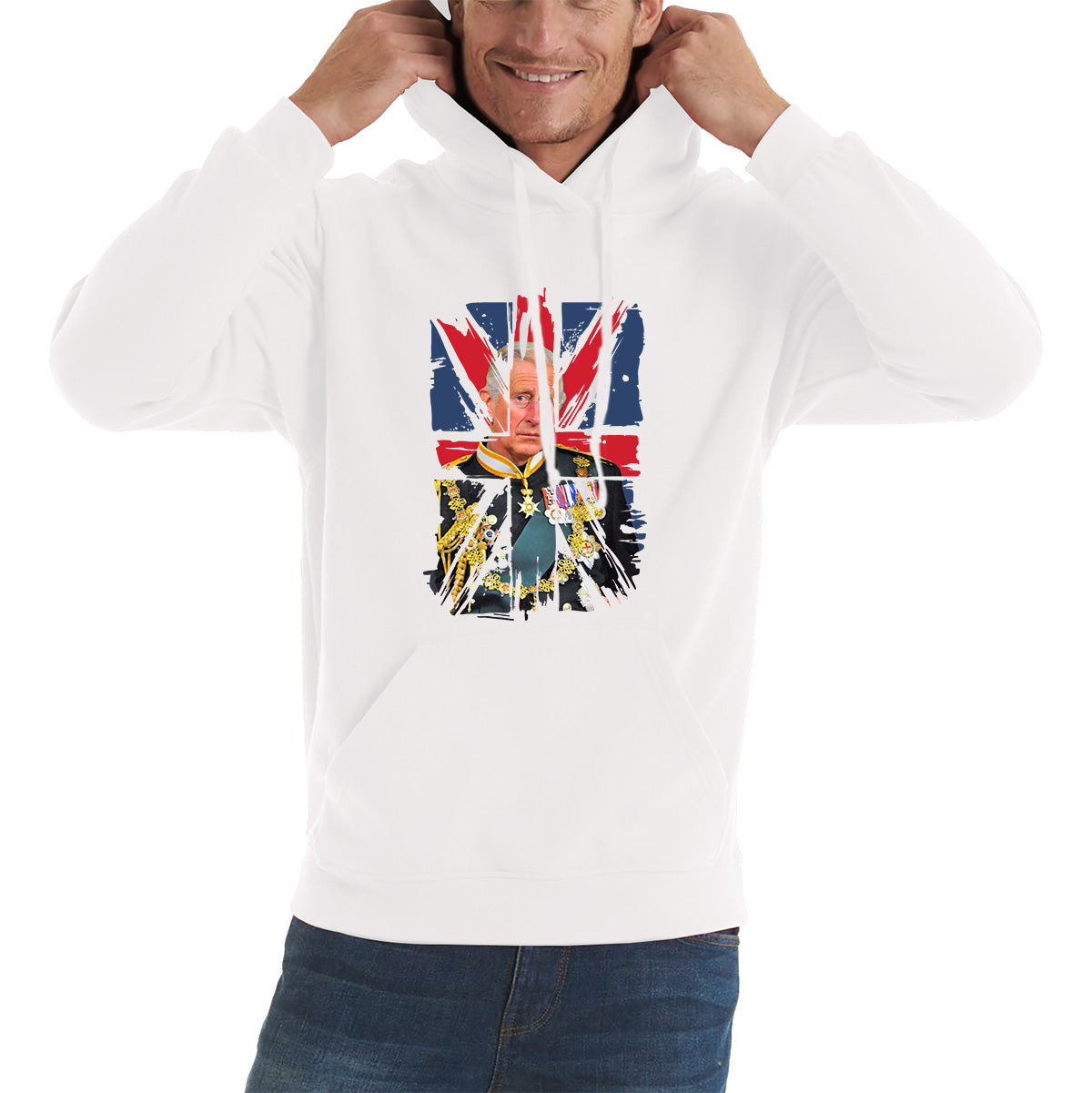 Mens King Charles III Hoodie UK