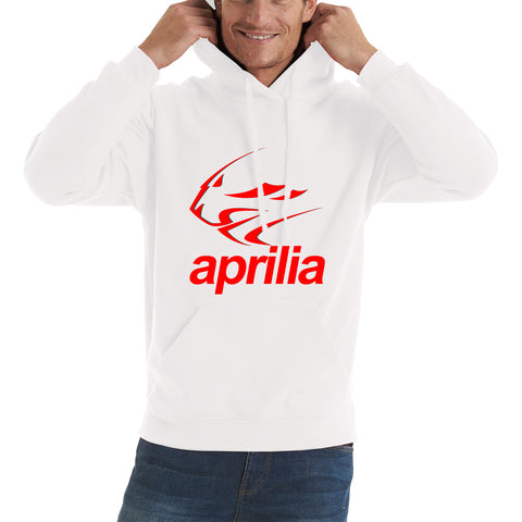 Aprilia Racing Logo Italian Motorcycle And Scooters Aprilia Be A Racer Aprilia Racing Team MotoGP Unisex Hoodie