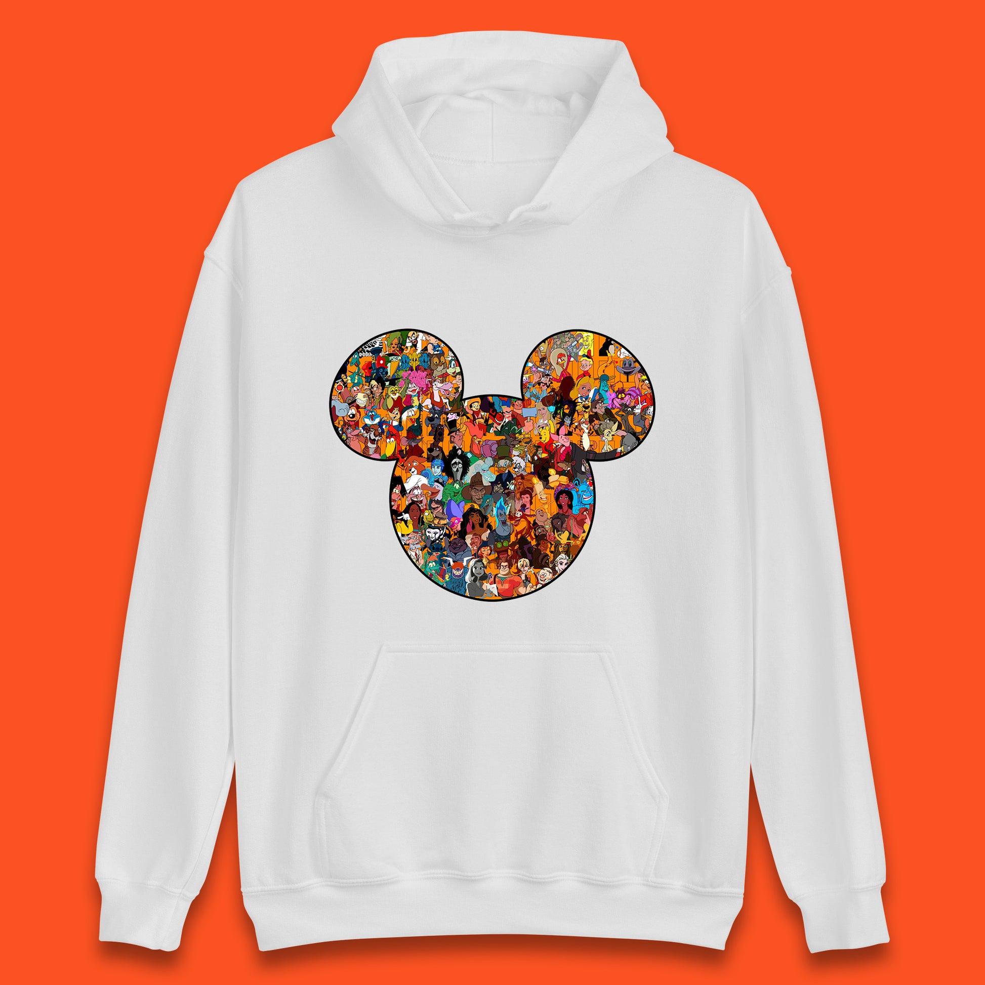 All The Disney Characters Together Hoodie