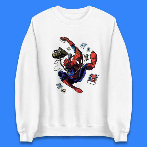 Spider-Man The Animated Series American Superhero Marvel Comics Action Adventure Science Fiction Unisex Sweatshirt