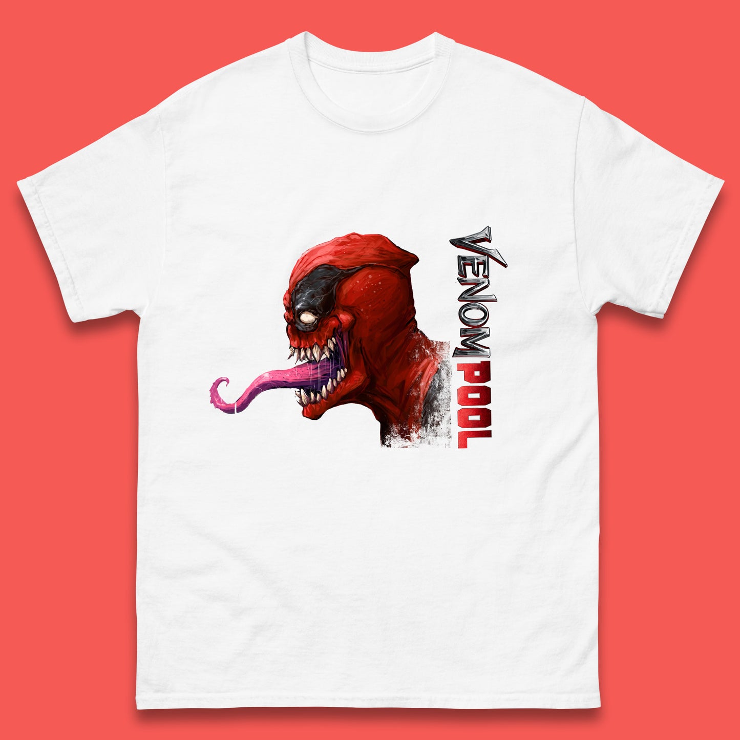 Venompool Marvel Contest Of Champion Venom-Pool Marvel Comics Superhero Deadpool Marvel Universe Character Mens Tee Top