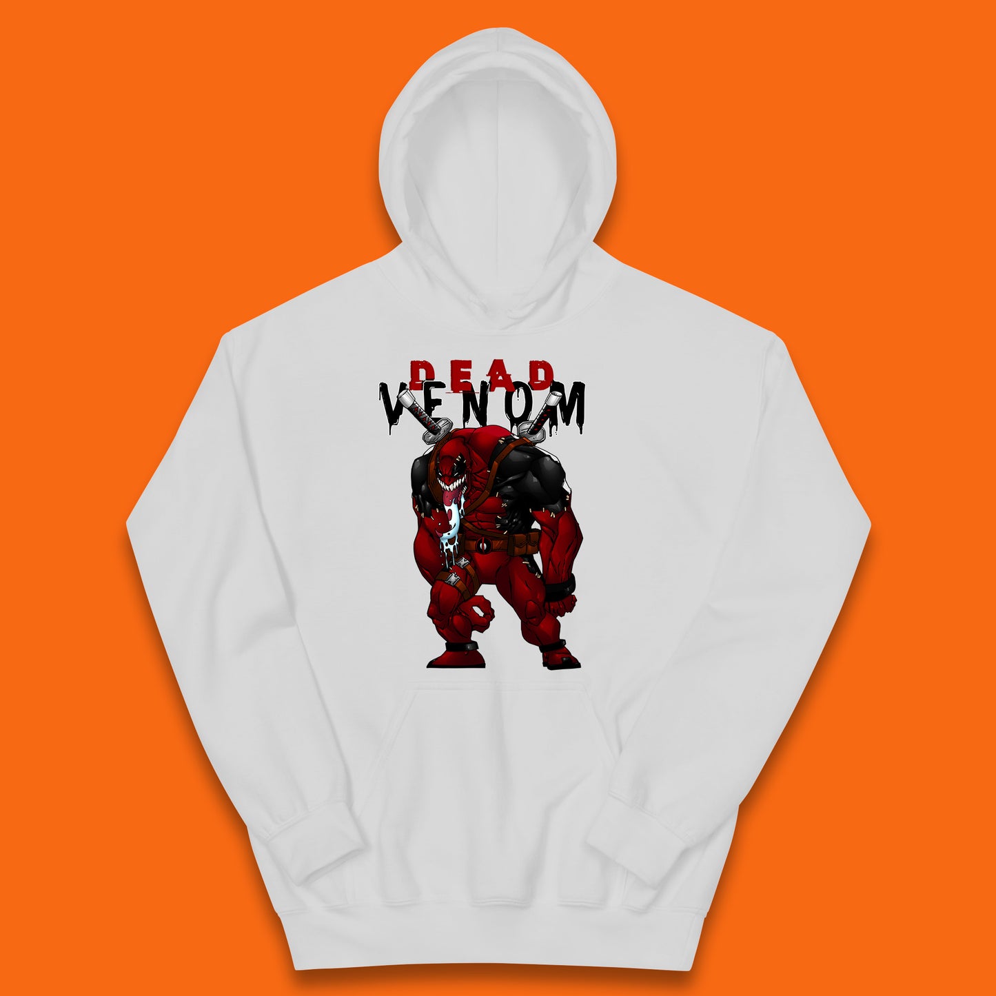 Marvel Contest Of Champions Venompool Marvel Comics Superhero Deadpool Marvel Universe Character Dead Venom Kids Hoodie