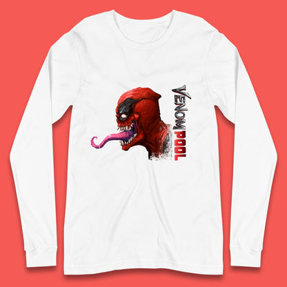 Venompool Marvel Contest Of Champion Venom-Pool Marvel Comics Superhero Deadpool Marvel Universe Character Long Sleeve T Shirt