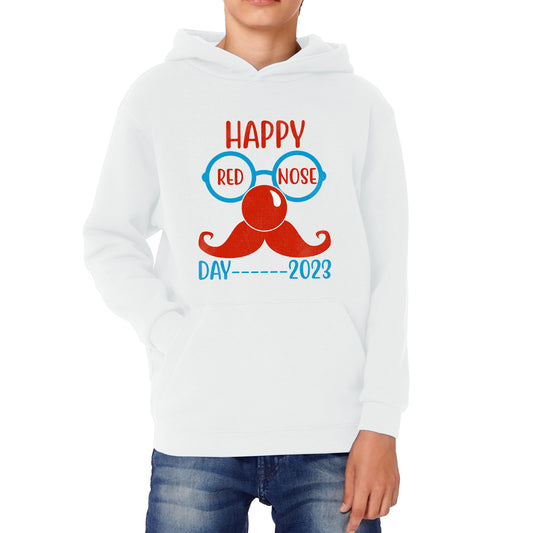 Happy Red Nose Day 2023 Kids Hoodie