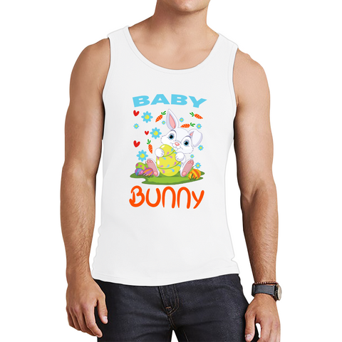 Baby Bunny Cute Little Bunny With Egg Happy Easter Day Tank Top