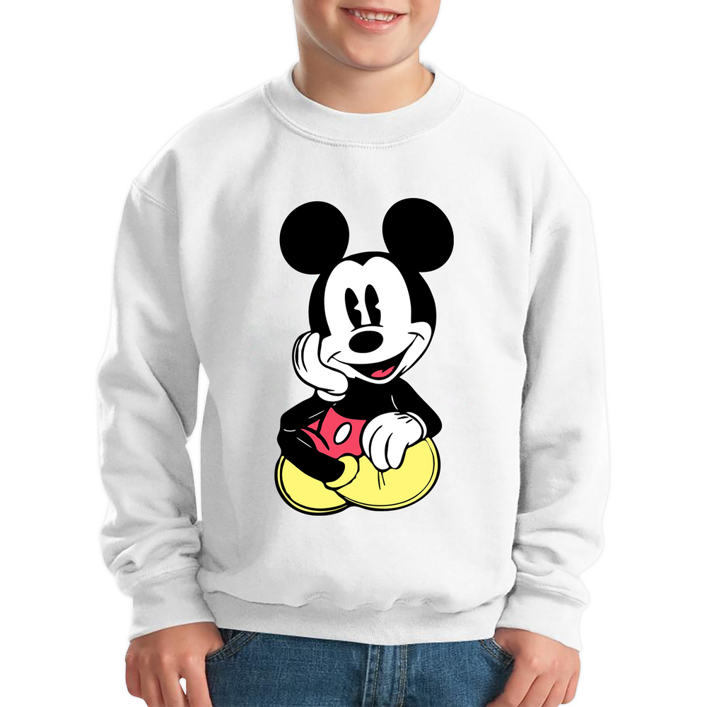 Disney Mickey Mouse Cute And Happy Cartoon Character Disney World Walt Disney Kids Jumper