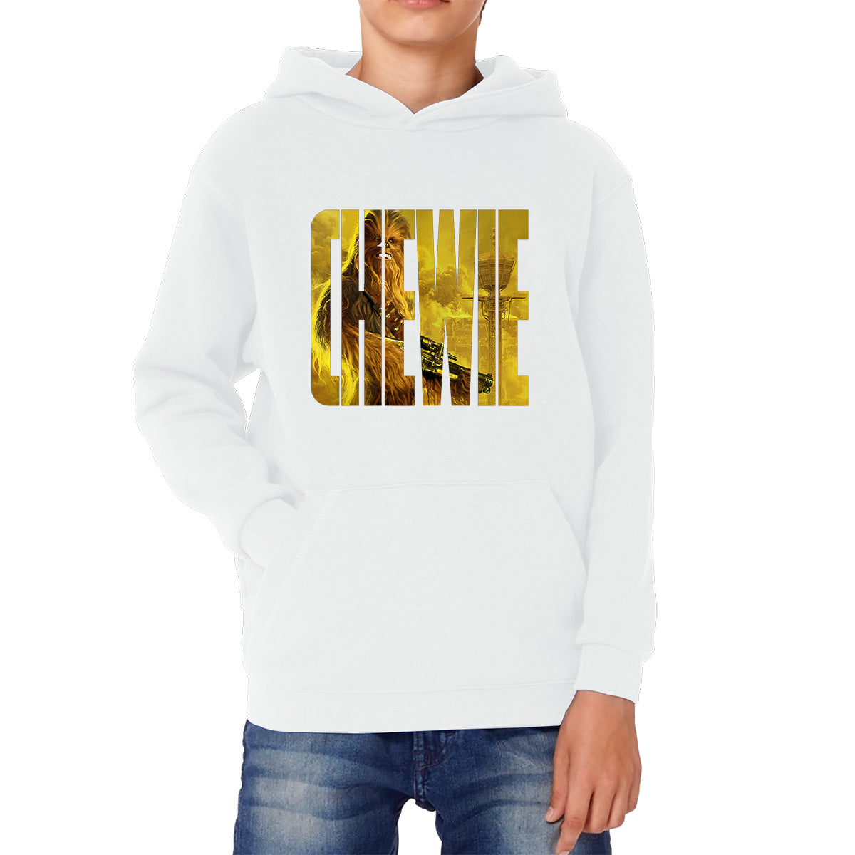 Chewie Star Wars Fictional Character Chewbacca Solo A Star Wars Story Sci-fi Action Adventure Movie Galaxy's Edge Trip Kids Hoodie