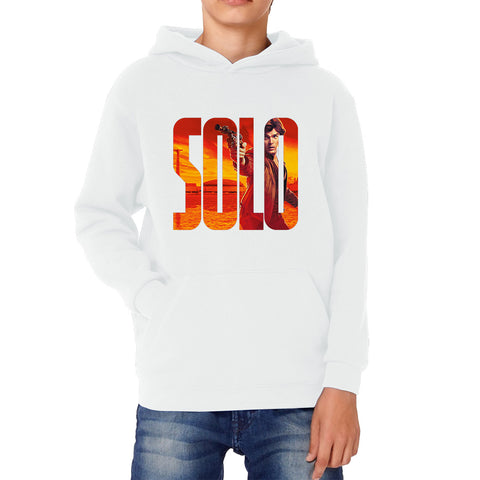 Han Solo Star Wars Fictional Character Solo A Star Wars Story Sci-fi Action Adventure Movie Star Wars Databank Kids Hoodie