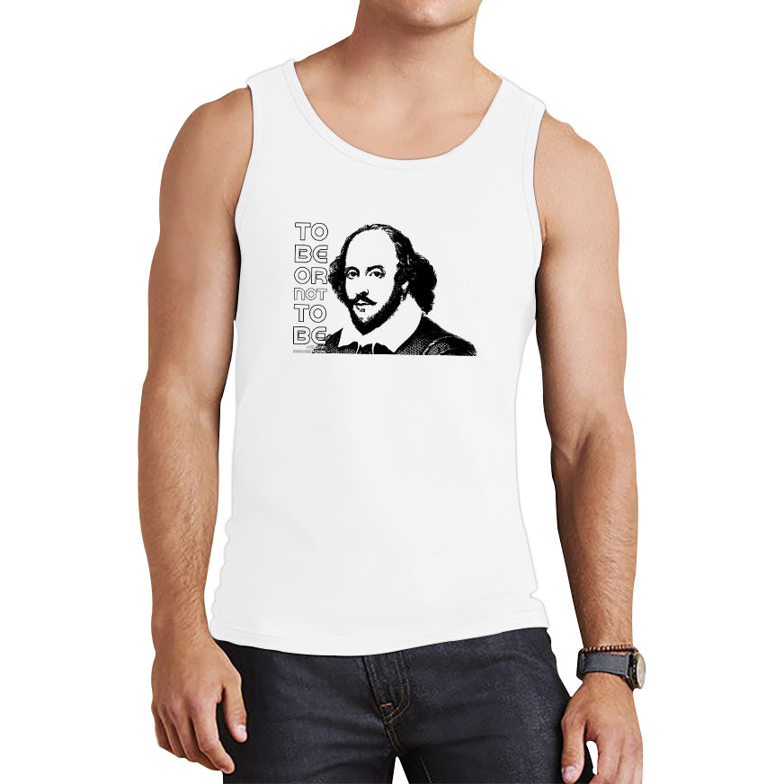 To Be Or Not To Be Book By William Shakespeare Quote National Shakespeare Day Tank Top