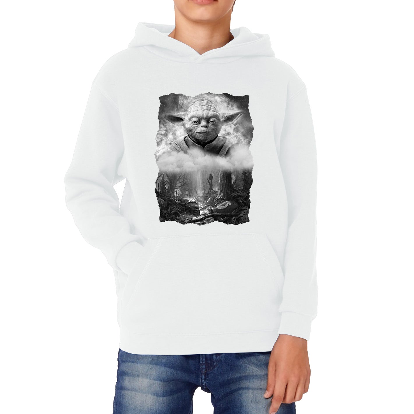 Anger Fear Aggression The Dark Side Are They Vintage Poster Graphic Movie Series Kids Hoodie