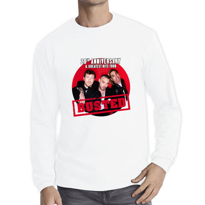 Busted Are Back To Celebrate Their 20th Anniversary Musician Band Busted Singers Long Sleeve T Shirt