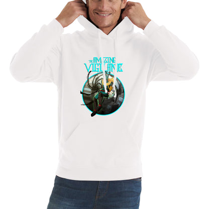 The Amazing Vigilant out of the Dark hole Vintage Graphic Cartoon Series Unisex Hoodie