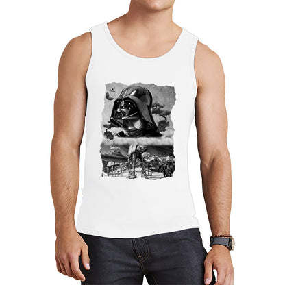 The Force Is Strong With This One Vintage Poster Graphic Movie Series Tank Top