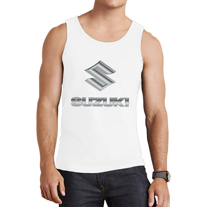 Suzuki Motorcycle Logo Dynamic Riding Suzuki Motorsports Suzuki Motorcycle Motocross Bike Racing Tank Top