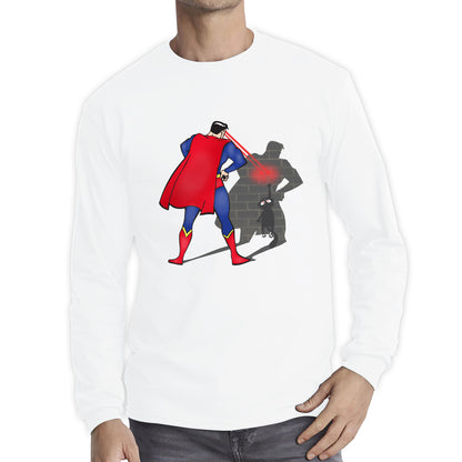 Bigman With Cat Funny Spider Cat Comics Black Cat Spider Movie Long Sleeve T Shirt