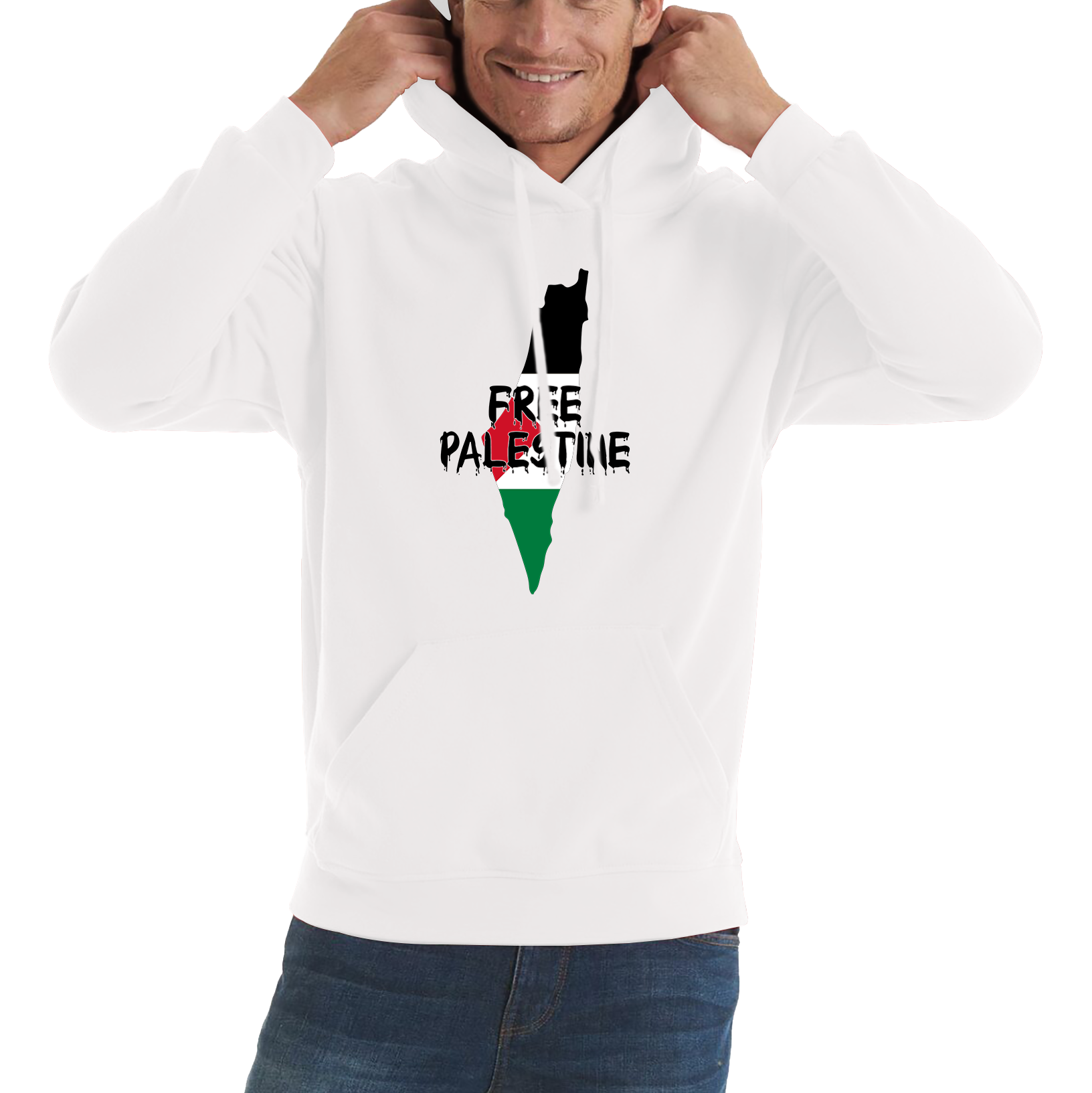 Free Palestine Stand With Palestine Muslim Lives Matter End Israeli Occupation Freedom Unisex Hoodie